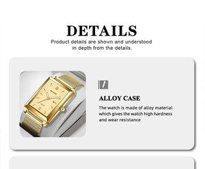 Planet Gates Mens Fashion Sports Watches Simple Men Luxury Gold Business Ultra Thin Stainless Steel Mesh Belt Quartz Watch