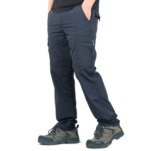 Planet Gates Mens Summer Hiking Pant Outdoor Tactical Quick-drying Multi-pocket Waterproof Athletic Fishing Travel Safari Cargo Work Trousers