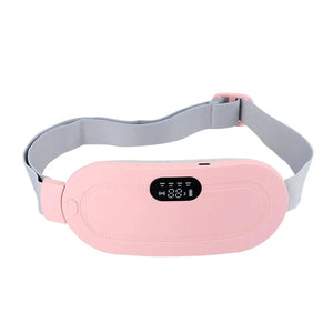 Planet Gates Menstrual Heating Pad Abdominal Massager Warm Palace Belt Waist Vibration Massage Device for Cramps Period Pain Relief Dorpship