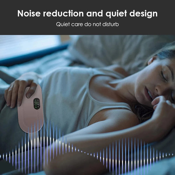 Planet Gates Menstrual Heating Pad Abdominal Massager Warm Palace Belt Waist Vibration Massage Device for Cramps Period Pain Relief Dorpship