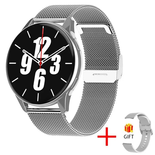 Planet Gates Mesh belt silver LIGE Men Smart Watch Women Heart Rate Blood Pressure Monitoring Bluetooth Call Smart Watches Men IP67 Waterproof Men Smartwatch
