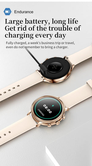 Planet Gates mesh gold Purple / Bluetooth call / CHINA LIGE Luxury Smart Watches For Women Bluetooth Call Connected Phone Women Watch Health Monitor Sports Smartwatch 2023 Women Gift