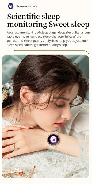 Planet Gates mesh gold Purple / Bluetooth call / CHINA LIGE Luxury Smart Watches For Women Bluetooth Call Connected Phone Women Watch Health Monitor Sports Smartwatch 2023 Women Gift