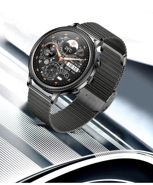 Planet Gates mesh gold Purple / Bluetooth call / CHINA LIGE Luxury Smart Watches For Women Bluetooth Call Connected Phone Women Watch Health Monitor Sports Smartwatch 2023 Women Gift