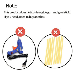 Planet Gates Metal Car Paintless Body Dent Repair Tools Dent Repair Kit Car Dent Puller Tabs Removal Body Damage Fix Tool With Mats Minor Dent Removal