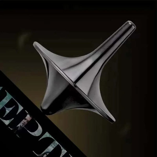 Planet Gates Metal Gyro Great Accurate Silver Kirsite Spinning Top Hot Movie Totem Print Spinning Top Small Cyclone Gyroscope Antistress Toys
