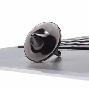 Planet Gates Metal Gyro Great Accurate Silver Kirsite Spinning Top Hot Movie Totem Print Spinning Top Small Cyclone Gyroscope Antistress Toys