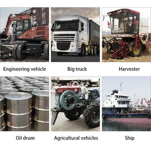 Planet Gates Metal Portable 12V 100W Oil Extractor Pump - Easily Transfer Oil/Crude Oil and Fuel with this Powerful Siphon Tool!