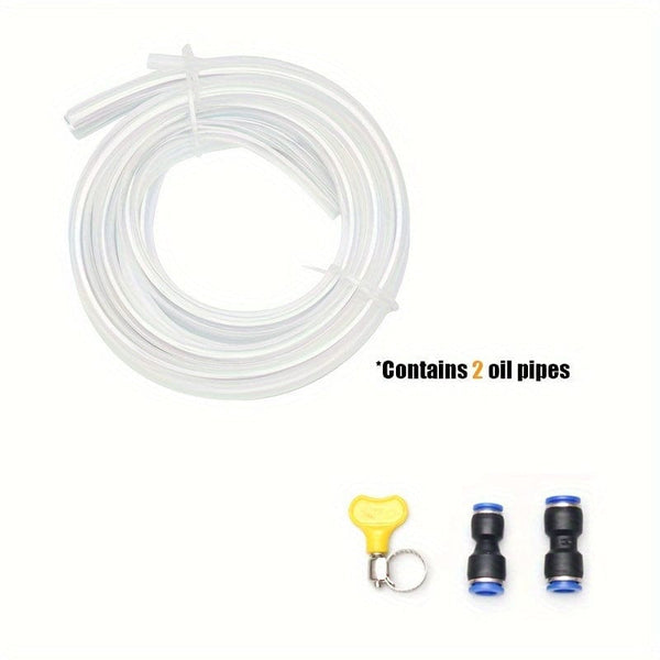 Planet Gates Metal Portable 12V 100W Oil Extractor Pump - Easily Transfer Oil/Crude Oil and Fuel with this Powerful Siphon Tool!