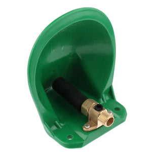 Planet Gates Metal Valve Two Types Optional Automatic Sheep Water Bowl, Drinker Waterer Cups for Calves Piglets Wateing Syatem Livestocktool, Green