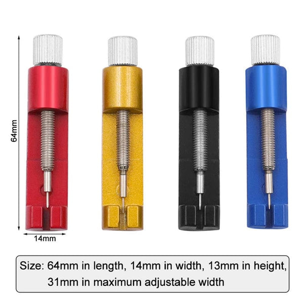 Planet Gates Metal Watch Band Strap Link Pin Remover Repair Tool Kit for Watchmakers with Pack of 3 Extra Pins Mini Watchband Tools