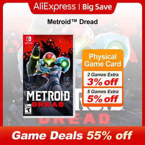 Planet Gates Metroid Dread Nintendo Switch Game Deals 100% Original Physical Game Card Adventure Genre for Nintendo Switch Game Console