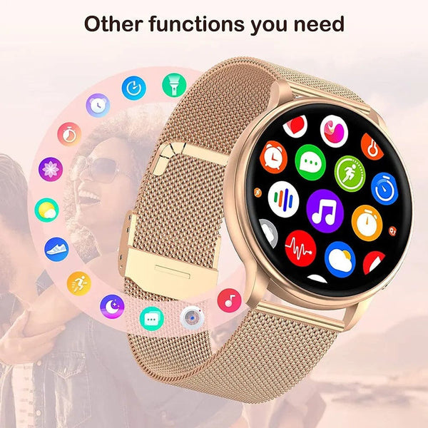 Planet Gates MEVADEN Bluetooth Call Smart Watch Women Custom Dial Watches Men Sport Fitness Tracker Heart Rate Smartwatch For Android IOS Y22