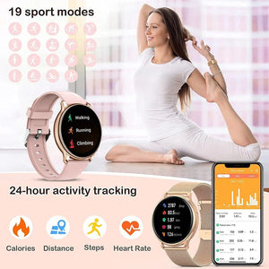 Planet Gates MEVADEN Bluetooth Call Smart Watch Women Custom Dial Watches Men Sport Fitness Tracker Heart Rate Smartwatch For Android IOS Y22