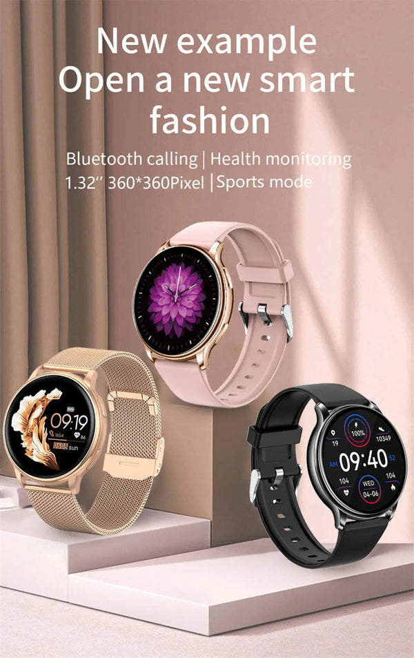 Planet Gates MEVADEN Bluetooth Call Smart Watch Women Custom Dial Watches Men Sport Fitness Tracker Heart Rate Smartwatch For Android IOS Y22