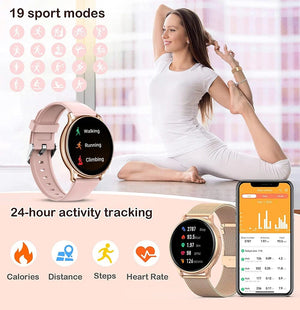 Planet Gates MEVADEN Bluetooth Call Smart Watch Women Custom Dial Watches Men Sport Fitness Tracker Heart Rate Smartwatch For Android IOS Y22