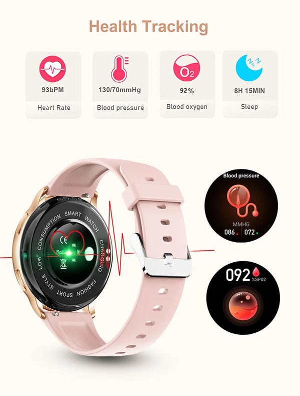 Planet Gates MEVADEN Bluetooth Call Smart Watch Women Custom Dial Watches Men Sport Fitness Tracker Heart Rate Smartwatch For Android IOS Y22