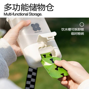 Planet Gates Mewoofun Pet Water Bottle for Dogs and Cats Portable Convenient Safe Tasteless Drinking Leak-Proof Water Dispenser On the Go