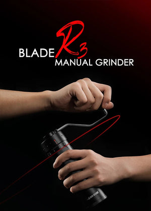 Planet Gates MHW-3BOMBER Manual Coffee Grinder Numerical External Setting Stainless Steel Conical Burr Fit Drip Coffee Espresso Barista Gifts