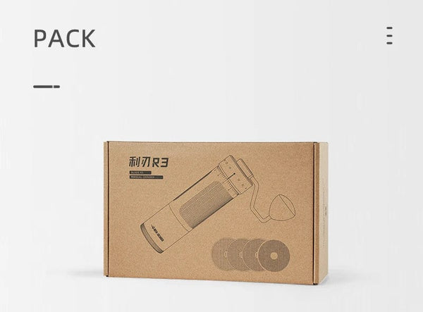 Planet Gates MHW-3BOMBER Manual Coffee Grinder Numerical External Setting Stainless Steel Conical Burr Fit Drip Coffee Espresso Barista Gifts