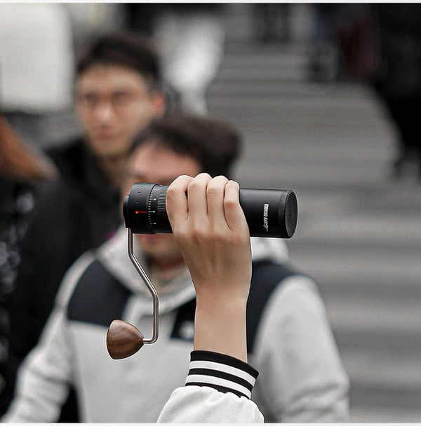 Planet Gates MHW-3BOMBER Manual Coffee Grinder Numerical External Setting Stainless Steel Conical Burr Fit Drip Coffee Espresso Barista Gifts