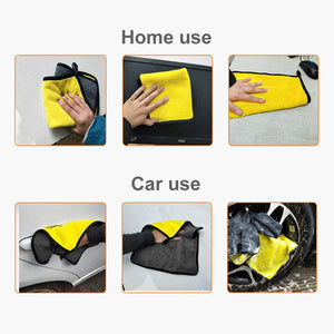 Planet Gates Microfiber Cleaning Cloth 3/5/10pcs Multifunctional Household Rag Reusable Kitchen Towel for Window Car Washing Dust Removal