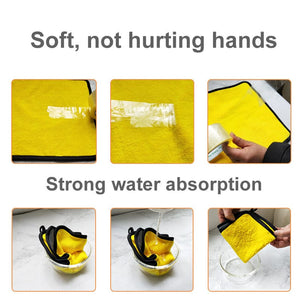 Planet Gates Microfiber Cleaning Cloth 3/5/10pcs Multifunctional Household Rag Reusable Kitchen Towel for Window Car Washing Dust Removal