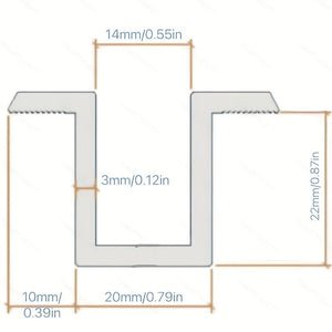 Planet Gates Mid Clamp【4pcs】 4pcs Panel Mid Clamps Solar Panel Bracket Aluminium Mounting Accessories Aluminum Solar Mid Clamp For Solar Panel Mounting Solar Panel Mid Clamp