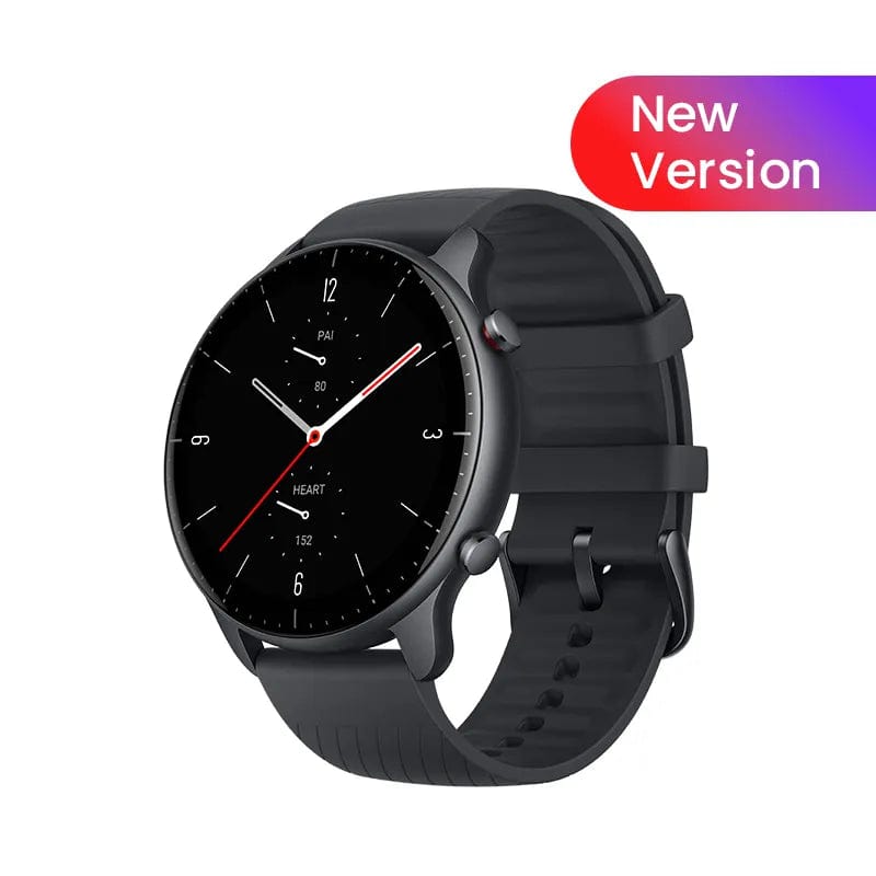 Planet Gates Midnight Black / GTR 2 New Version / CHINA [New Version] Amazfit GTR 2 Smartwatch 46mm Alexa Built-in Curved Bezel-less Design Ultra-long Battery Life Smart Watch
