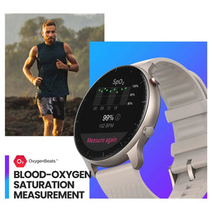 Planet Gates Midnight Black / GTR 2 New Version / spain Euro Amazfit GTR 2 New Version 46mm Smartwatch Ultra-long Battery Life Alexa Built-inSmart Watch For Android iOS Phone
