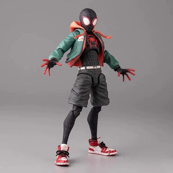 Planet Gates Miles Morales Miles Morales Spider Man Action figures 15cm Multi-Accessories Super Hero Spiderman Movable Statues Model Collectible Ornaments
