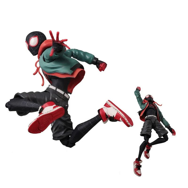 Planet Gates Miles Morales Miles Morales Spider Man Action figures 15cm Multi-Accessories Super Hero Spiderman Movable Statues Model Collectible Ornaments