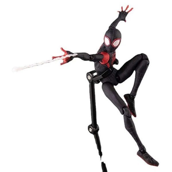 Planet Gates Miles Morales Miles Morales Spider Man Action figures 15cm Multi-Accessories Super Hero Spiderman Movable Statues Model Collectible Ornaments