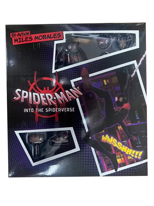 Planet Gates Miles Morales Miles Morales Spider Man Action figures 15cm Multi-Accessories Super Hero Spiderman Movable Statues Model Collectible Ornaments