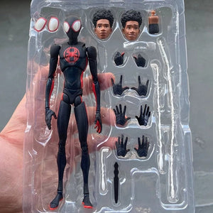 Planet Gates Miles no box SHF Miles Morales Gwen Stacy Action Figures Spider Across the Spider-Verse Figure PVC Model Toys