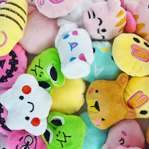 Planet Gates Mini 6 * 4CM Small Soft Stuffed Animal Plush Plush Toy Doll Design Rabbit Bear And Other Multi-model Small Toys Baby kids Gifts