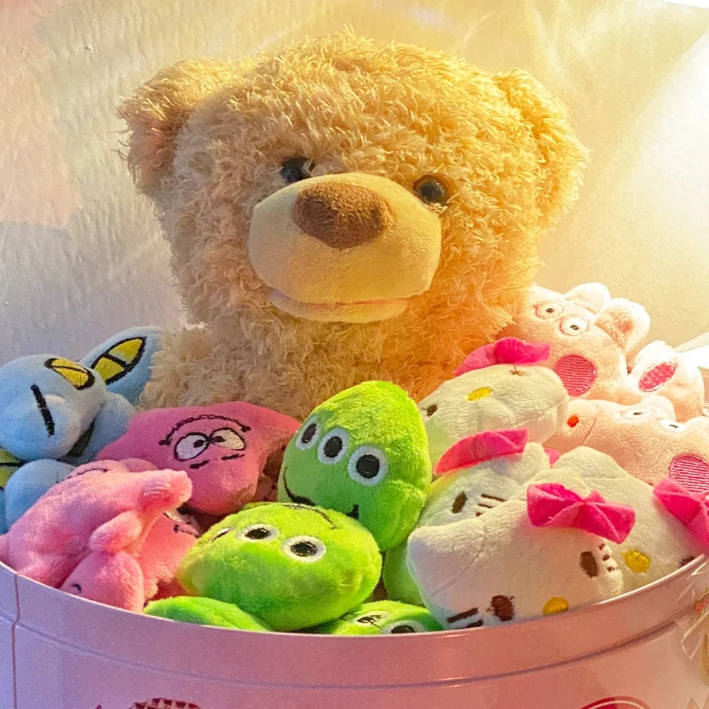 Planet Gates Mini 6 * 4CM Small Soft Stuffed Animal Plush Plush Toy Doll Design Rabbit Bear And Other Multi-model Small Toys Baby kids Gifts