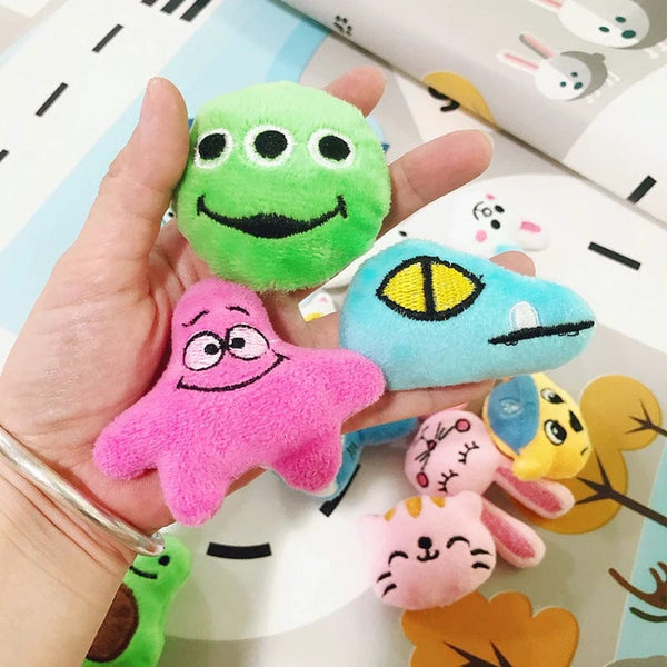 Planet Gates Mini 6 * 4CM Small Soft Stuffed Animal Plush Plush Toy Doll Design Rabbit Bear And Other Multi-model Small Toys Baby kids Gifts