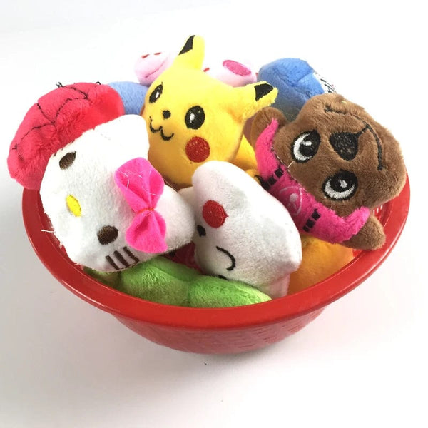 Planet Gates Mini 6 * 4CM Small Soft Stuffed Animal Plush Plush Toy Doll Design Rabbit Bear And Other Multi-model Small Toys Baby kids Gifts