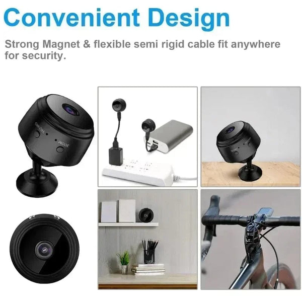 Planet Gates Mini A9 Cameras WiFi Wireless 1080p Vehicle Camera Voice Recorder Home Camcorder Security Surveillance Electronics