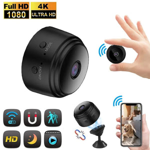 Planet Gates Mini A9 Cameras WiFi Wireless 1080p Vehicle Camera Voice Recorder Home Camcorder Security Surveillance Electronics