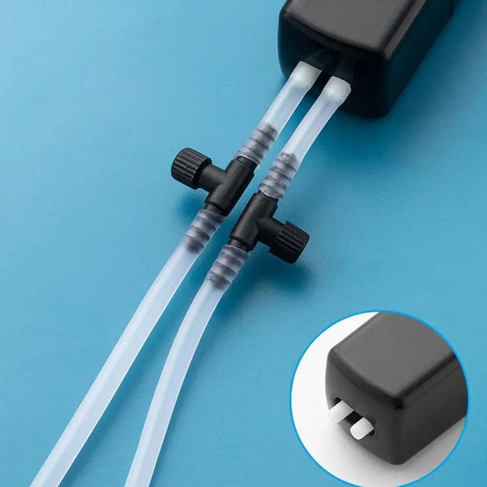 Planet Gates mini akvārija gaisa sūkņa komplekts skābekļa sūknis ar gaisa akmeni kluss, energoefektīvs USB akvārija filtrs makšķerēšanas tvertnes piederumi