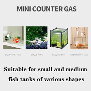 Planet Gates Mini Aquarium Filter Fish Tank Bio Sponge Filter Media Multi Layers Internal Filter for Small Fish Tank Filters Air Pumps