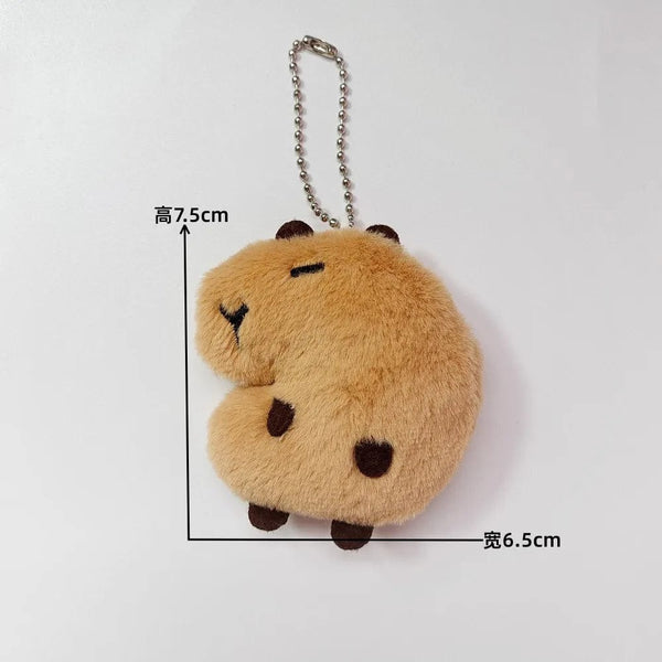 Planet Gates Mini C Rytanda Capybara Clap Circle Toys Slap Snap Wrap Wristband Bracelet Capybara Plush Hand Ring Fun Pop Circles Kids Christmas Gift