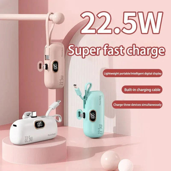 Planet Gates Mini Convenient Mobile Power Bank 30000mah Portable Fast Charging Suitable For iPhone 16  Samsung Xiaomi External Battery