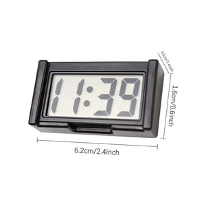 Planet Gates Mini Digital Clock Large Screen Car Dashboard Electronic Clock Self-adhesive Mini Clock Durable Car Clock For Truck Dashboard