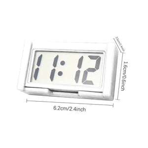 Planet Gates Mini Digital Clock Large Screen Car Dashboard Electronic Clock Self-adhesive Mini Clock Durable Car Clock For Truck Dashboard