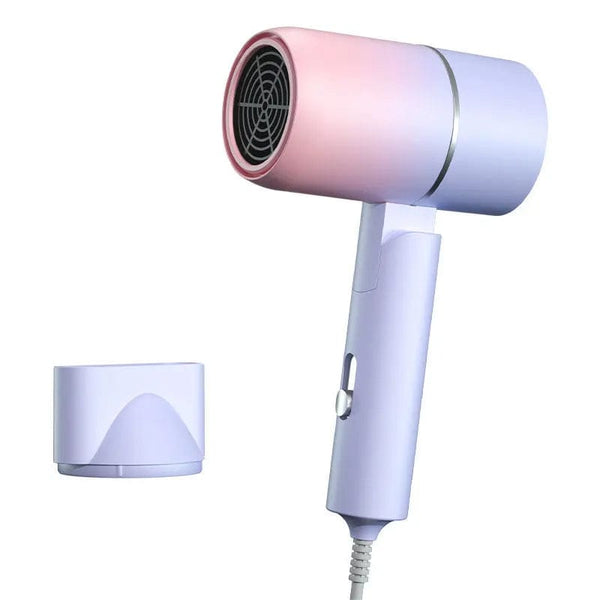 Planet Gates MIni Folding Hairdryer 220V-240V 750W with Carrying Bag Hot Air Anion Hair Care for Home Travel Hair Dryer Dormitory Blow Drier