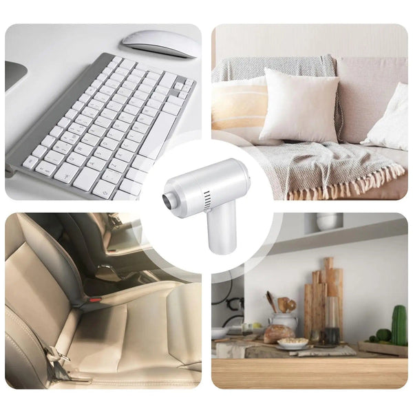 Planet Gates Mini Handheld Vacuum Cleaner Cordless Rechargeable Car Vacuum High Power Powerful Lightweight Portable Mini Vacuum For Car