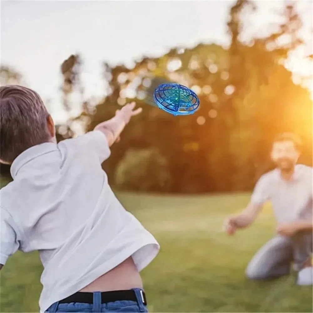 Planet Gates Mini Induction RC Quadcopter Magic Hand UFO Ball Sensing Aircraft Electric Toy for Kids